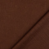 Linen in Plain Chestnut (Washed)