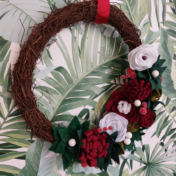 Wreath Making (Felt & Fabric Flowers)