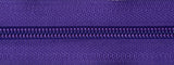 Zip 30cm/12" Open Ended #5 by YKK Col 218 Purple
