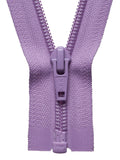 Zip 36cm/14" Open Ended #5 by YKK Col 244 Light Orchid