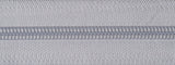 Zip 30cm/12" Open Ended #5 by YKK Col 336 Silver