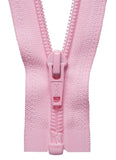 Zip 36cm/14" Open Ended #5 by YKK Col 513 Mid Pink