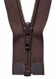Zip 30cm/12" Open Ended #5 by YKK Col 570 Brown