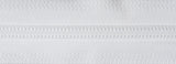 Zip 36cm/14" Open Ended #5 by YKK Col 501 White