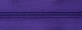 Nylon Chunky Open Ended Zip 66cm Col 218 Purple