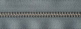 Zip 18cm/7" Trouser Closed (Metal) by YKK Col 577 Mid Grey