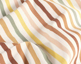 Jersey Stripes Cream (Cotton)