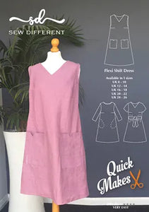 Sew Different Flexi Shift Dress Pattern (Quick Make)