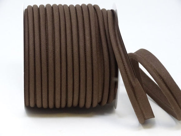 Piping 18mm Polycotton in Chocolate Brown