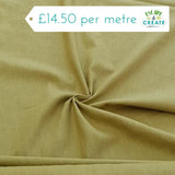 Linen in Plain Chartreuse (Washed)