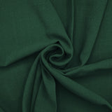 Linen Viscose (Stone Washed) in Plain Emerald