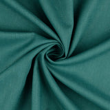 Linen in Plain Amazon Green (Washed)