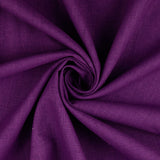 Linen in Plain Purple (Washed)