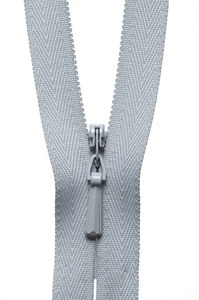 Zip 23cm/9" (Concealed/Invisible) Col 336 Silver