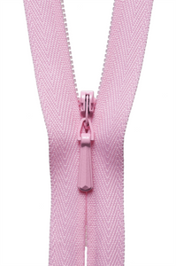 Zip 23cm/9" (Concealed/Invisible) Col 513 Mid Pink