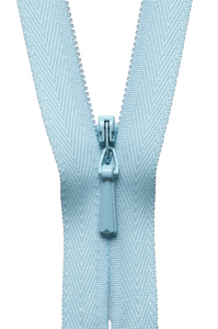Zip 56cm/22" (Concealed/Invisible) Col 542 Baby Blue