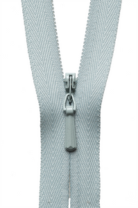 Zip 56cm/22" (Concealed/Invisible) Col 574 Pale Grey
