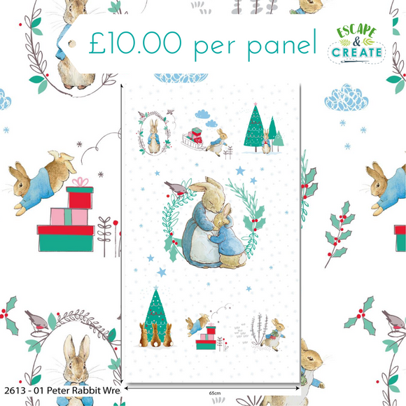 Panel (Christmas) Peter Rabbit (12)