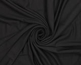 REMNANT Jersey Plain in Black (Viscose) (147cm wide x 155cm)