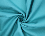 Canvas in Plain Teal (Cotton)