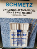 Machine Needles - Jeans Twin 4.0/100 (pack of 1) by Schmetz
