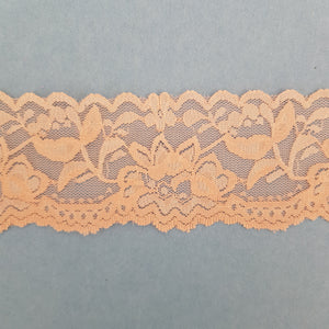 Stretch Lace 58mm in Dusty Pink