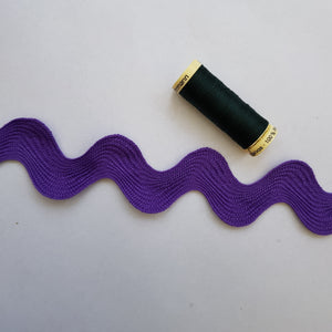 Ric Rac 40mm in Purple