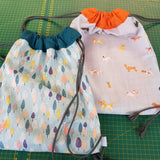 Learn to Sew Saturday (Drawstring Rucksacks)