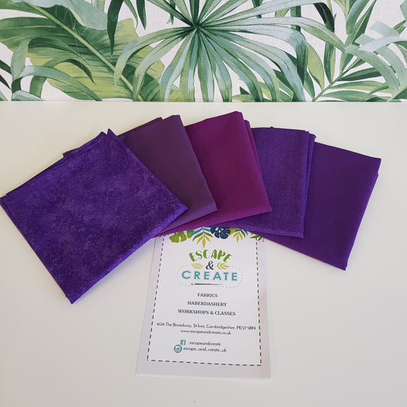 FQ Bundle Purples (5 pieces)