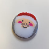 Button 23mm Christmas Santa