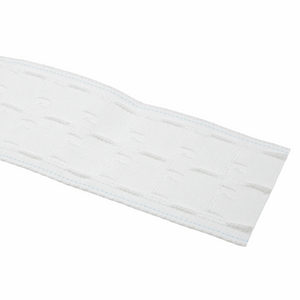 Curtain Tape - Woven Pocket Pencil Pleat 76mm/3" White