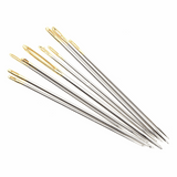 Hand Sewing Needles - Assorted (pack of 10) Hemline Gold
