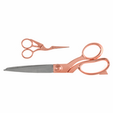 Scissors Gift Set 25cm and 11.5cm in Rose Gold by Milward