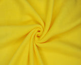 Fleece (Polar) in Plain Yellow