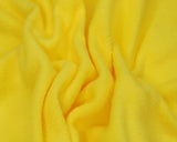 Fleece (Polar) in Plain Yellow