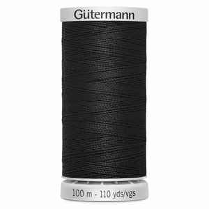 Gutermann Extra Strong 100m Colour BLACK