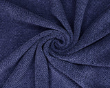 Jersey Chenille Knit in Navy