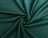 REMNANT Ponte Roma in Plain Forest Green (140cm wide x 130cm length)