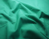 REMNANT Polycotton Basics in Plain Jade (110cm wide x 150cm)