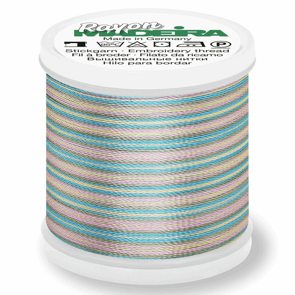 Madeira Rayon Multi Colour No. 40 - 200m - Col 2103