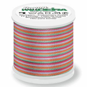 Madeira Rayon Multi Colour No. 40 - 200m - Col 2141