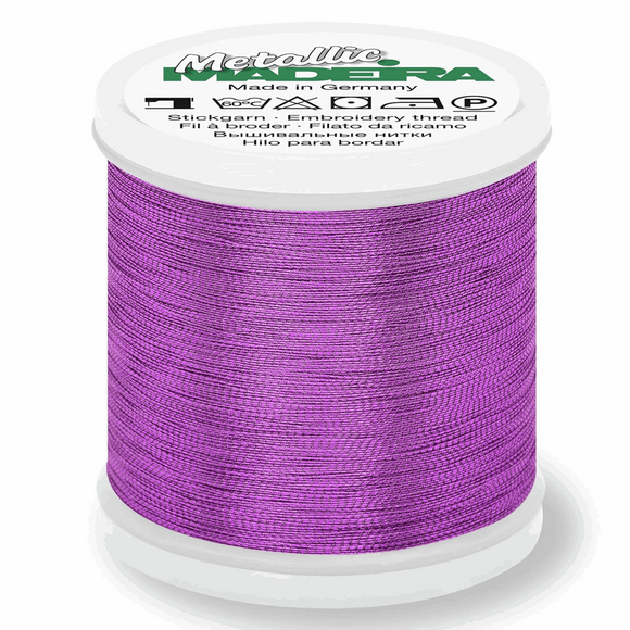 Madeira Metallic Thread No 40 - 200m - Col 311 Amethyst