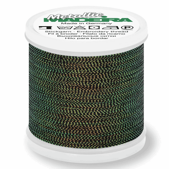Madeira Metallic Thread No 40 - 200m - Col 490 Opal