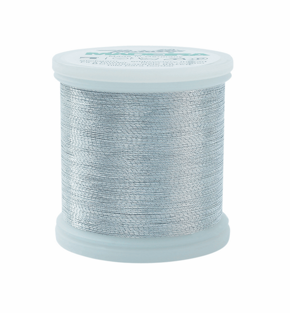 Madeira Metallic Thread No 40 - 200m - Silver