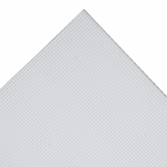 Aida Needlecraft Fabric 11 Count 30cm x 45cm White