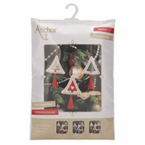 Cross Stitch Kit - Christmas Festive Tree Decorations (Traditional)