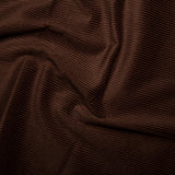 Cord (Cotton 8 Wale) in Plain Brown