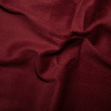 Cord (Cotton 8 Wale) in Plain Wine Red