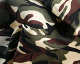 Needlecord with Camouflage Print