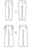 Closet Core Mitchell Trousers Pattern